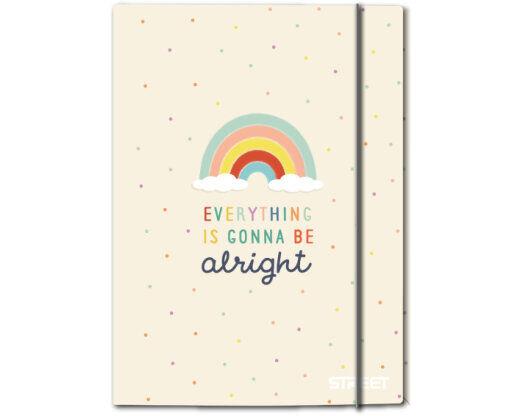 Fascikla sa lastišem Everything is gonna be alright, A4, Šarena
