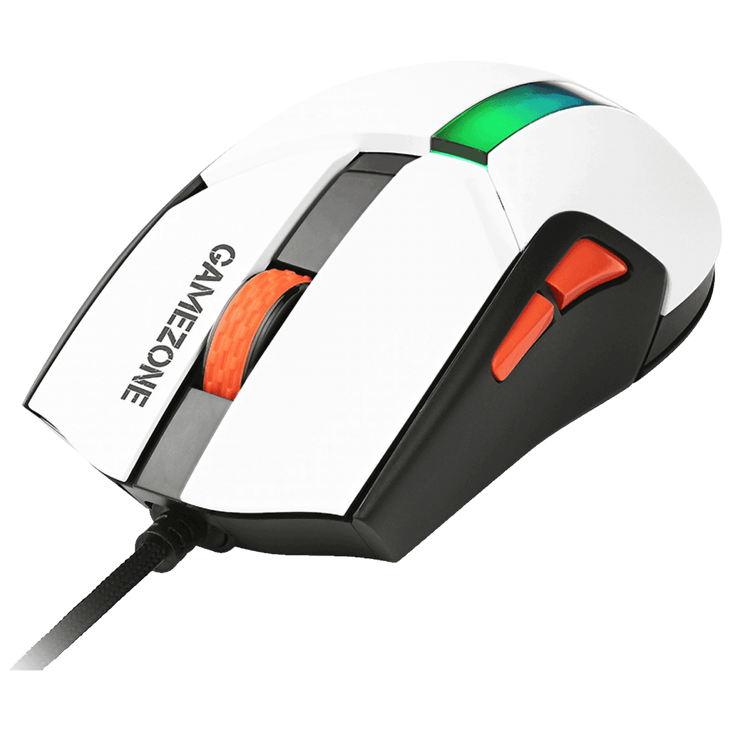 Tracer Optički gaming miš GAMEZONE COOL, RGB, 12000 dpi, USB, Bijeli