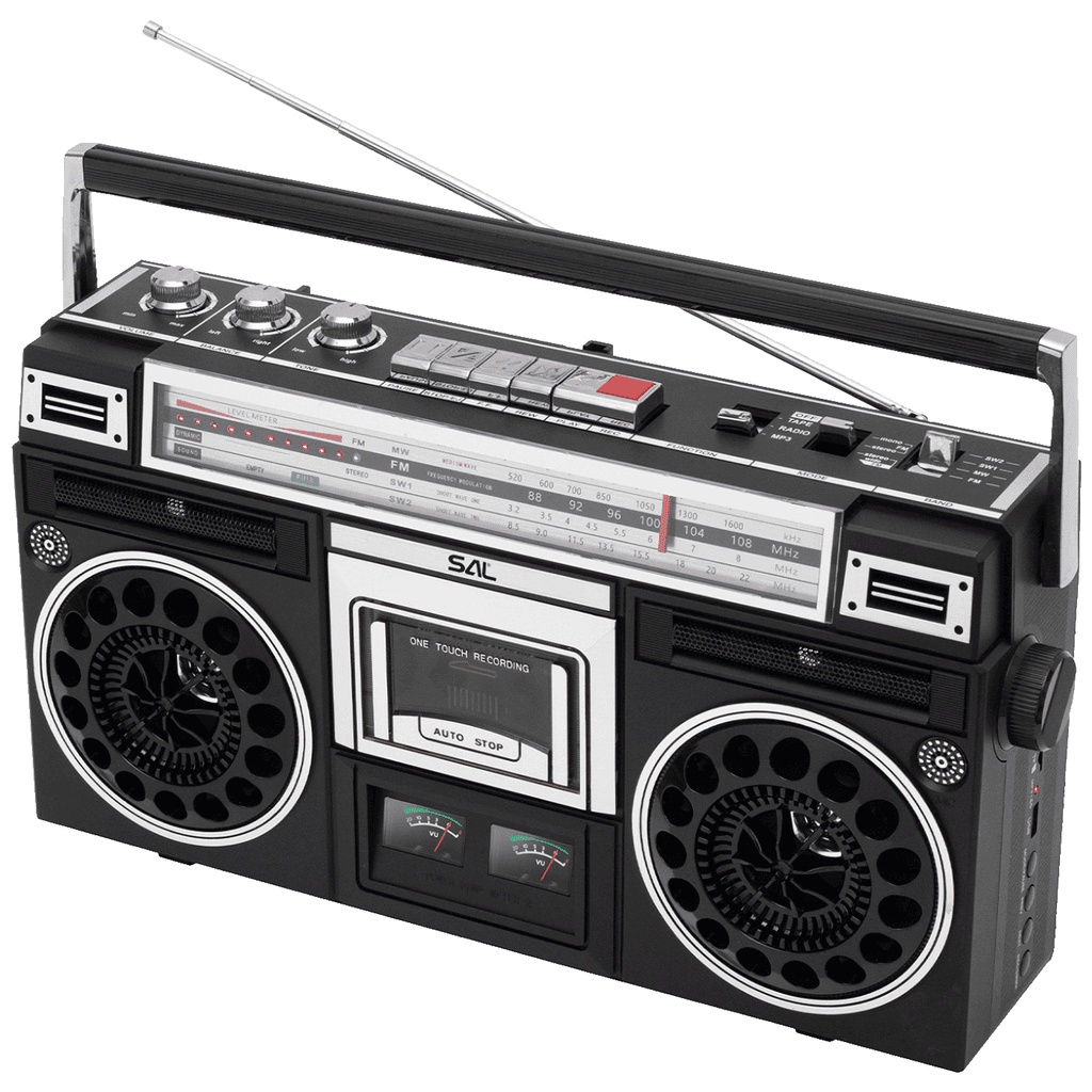 SAL Stereo kazetni radio RRT Brooklyn, BT bežični zvučnik, FM, MP3, AUX