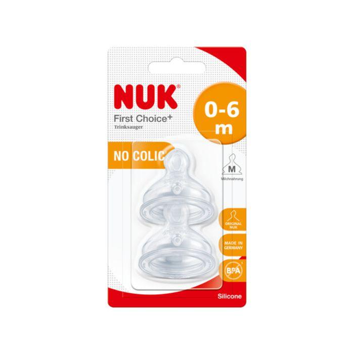NUK Sisač First Choice + Silikon 2 komada