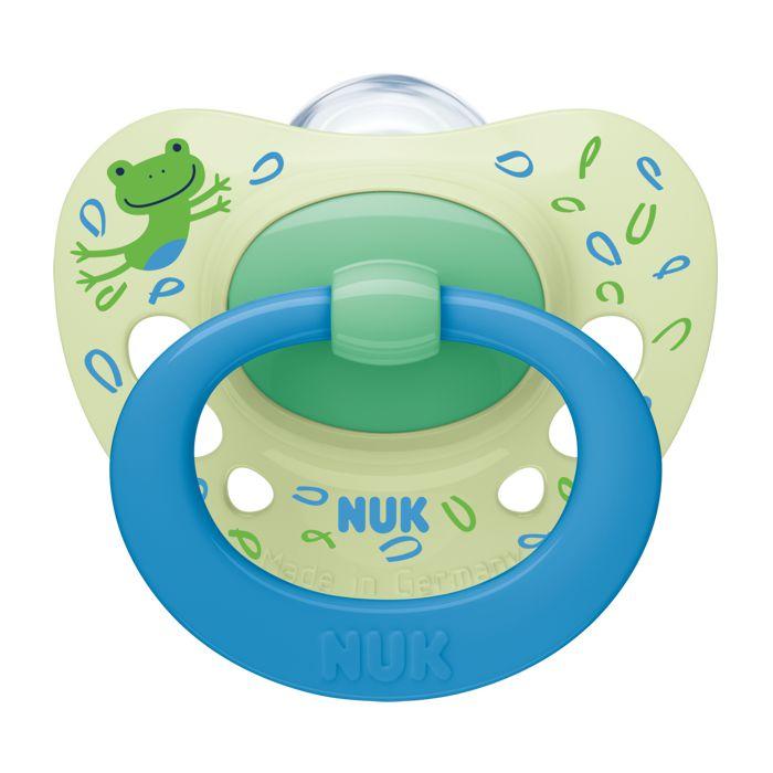 NUK Duda Signature sa kutijicom Žaba - 6-18 mjeseca, Plava