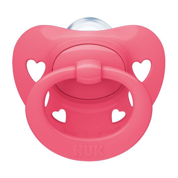 NUK Duda Signature sa kutijicom 6-18 mjeseca, Roze