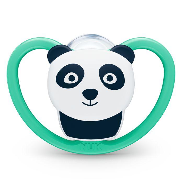 NUK Duda space sa kutijicom panda  18-36 mjeseca, Zelena