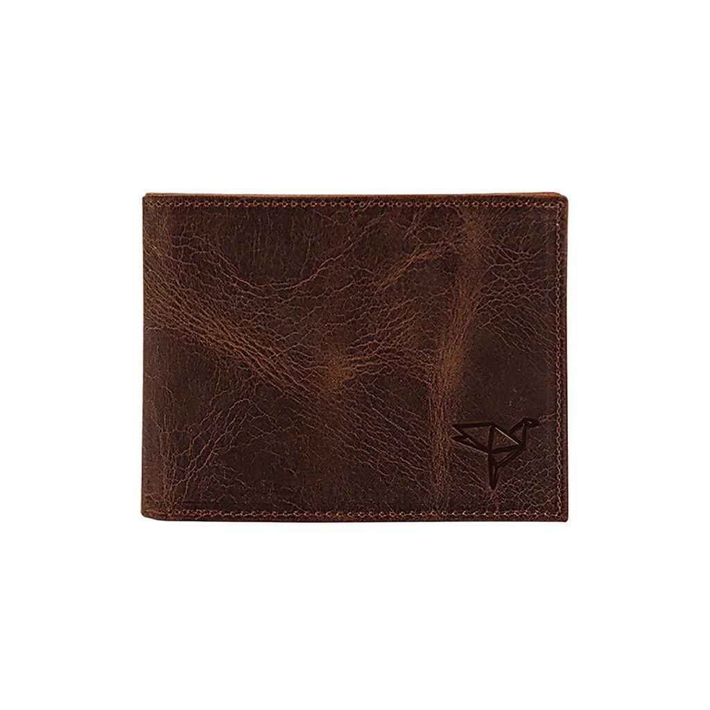 Bagmore muški novčanik Jackson Crazy, kestenjaste boje