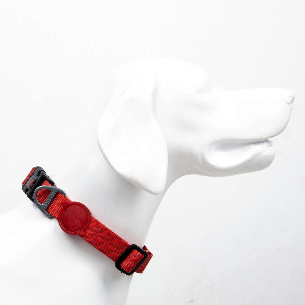 Ogrlica za pse Paws & Whiskers Prism, crvena