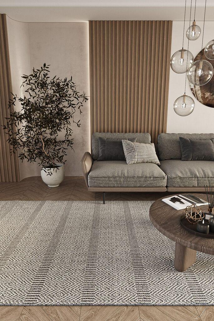 Conceptum Hypnose Carpet Elite 01, 160 x 200 cm, siva