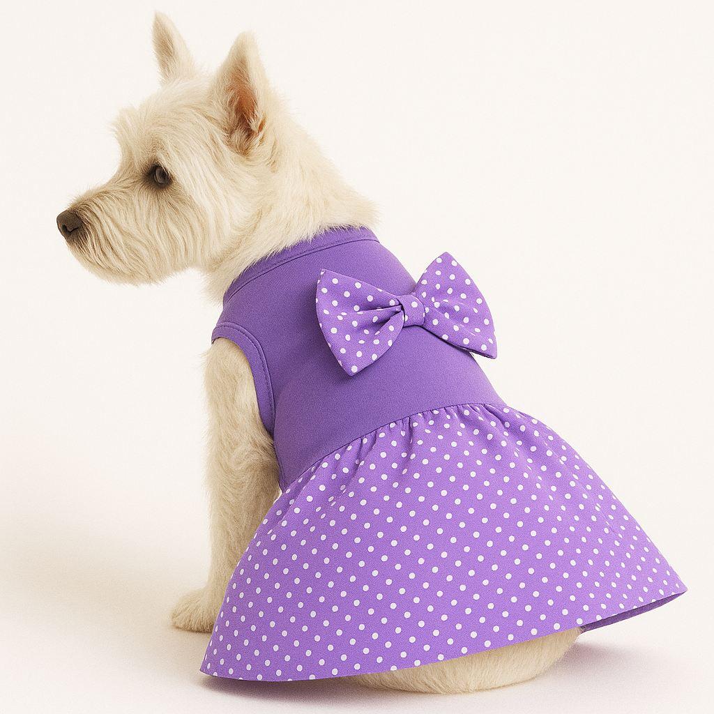Odijelo za pse Paws & Whiskers Lilacdress, ljubičasto