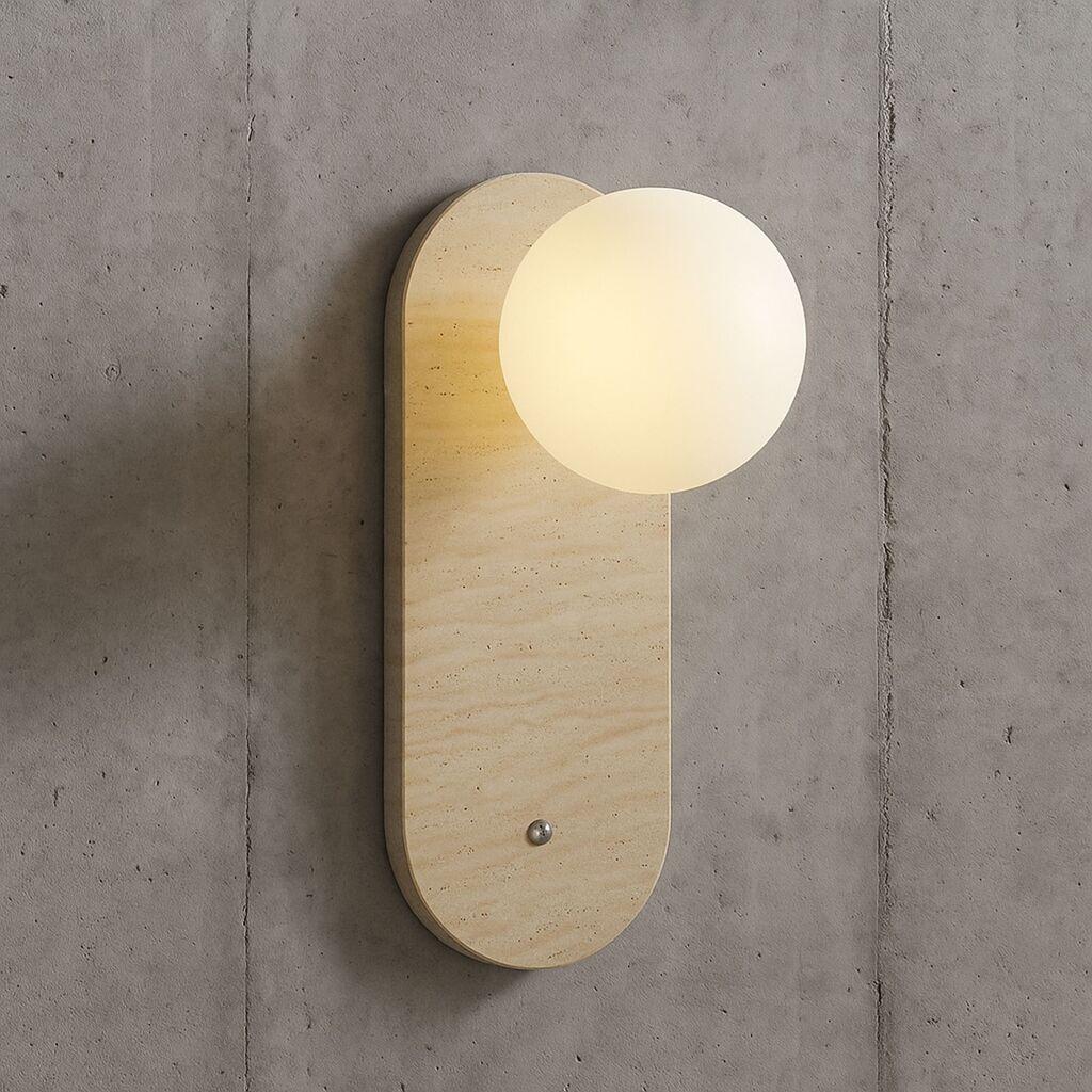 Opviq Zidna lampa Tor-Worn, krem