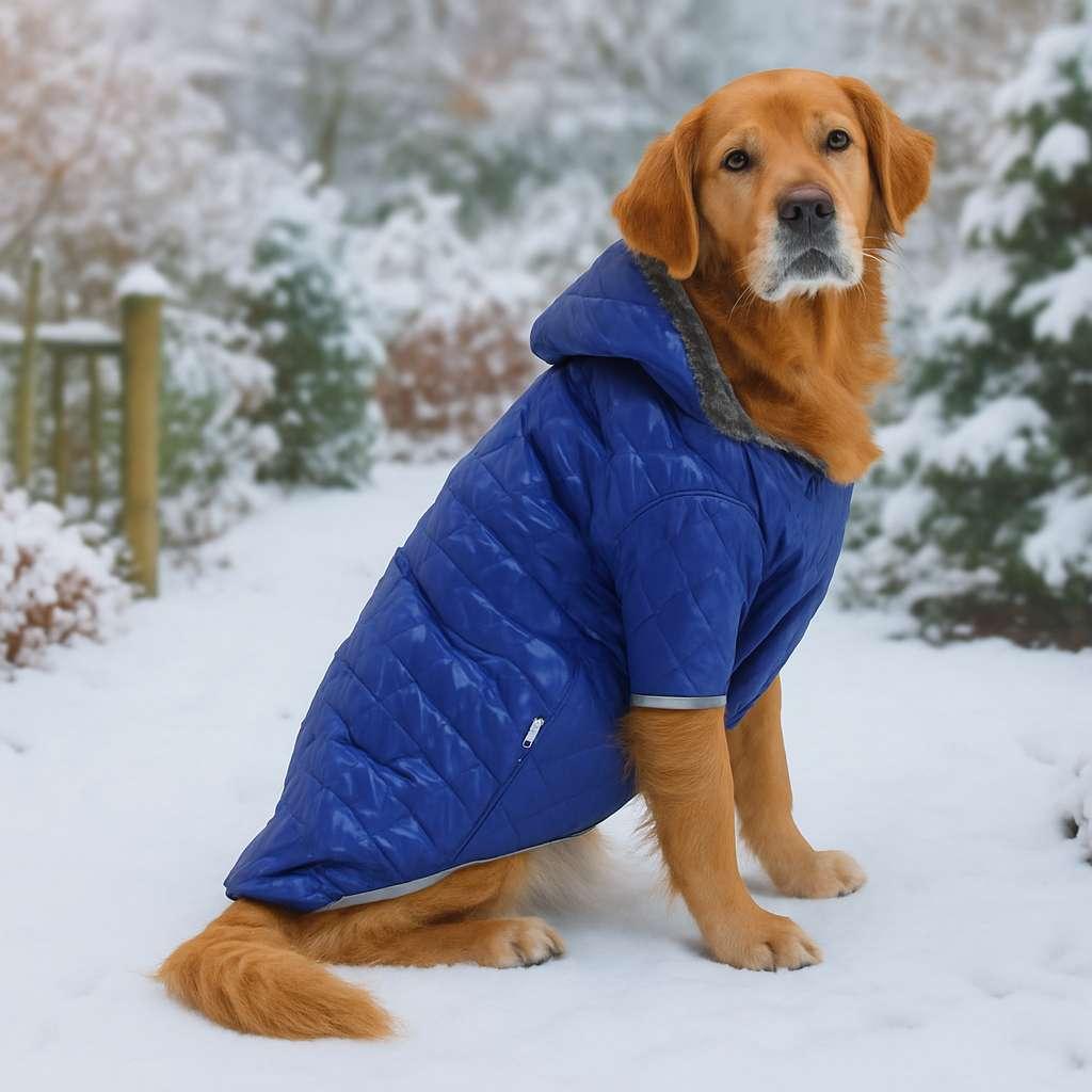 Paws & Whiskers Odelo za pse Bluecoat, Plavo