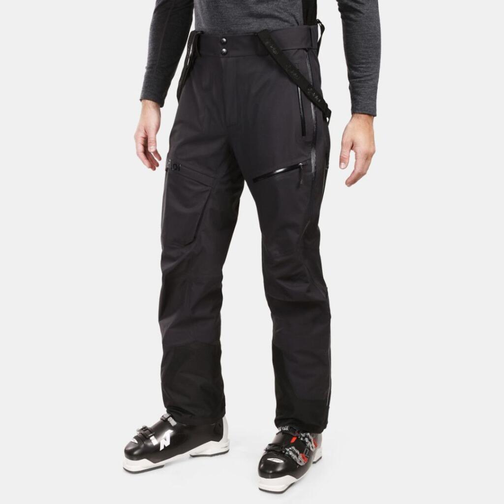 Kilpi Muške skijaške pantalone Lazzaro, Vodootporne, Crne