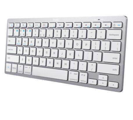 Trust Bluetooth tastatura Basics, Ultra tanka, Bluetooth 4.0, Domet 10m, Bijela