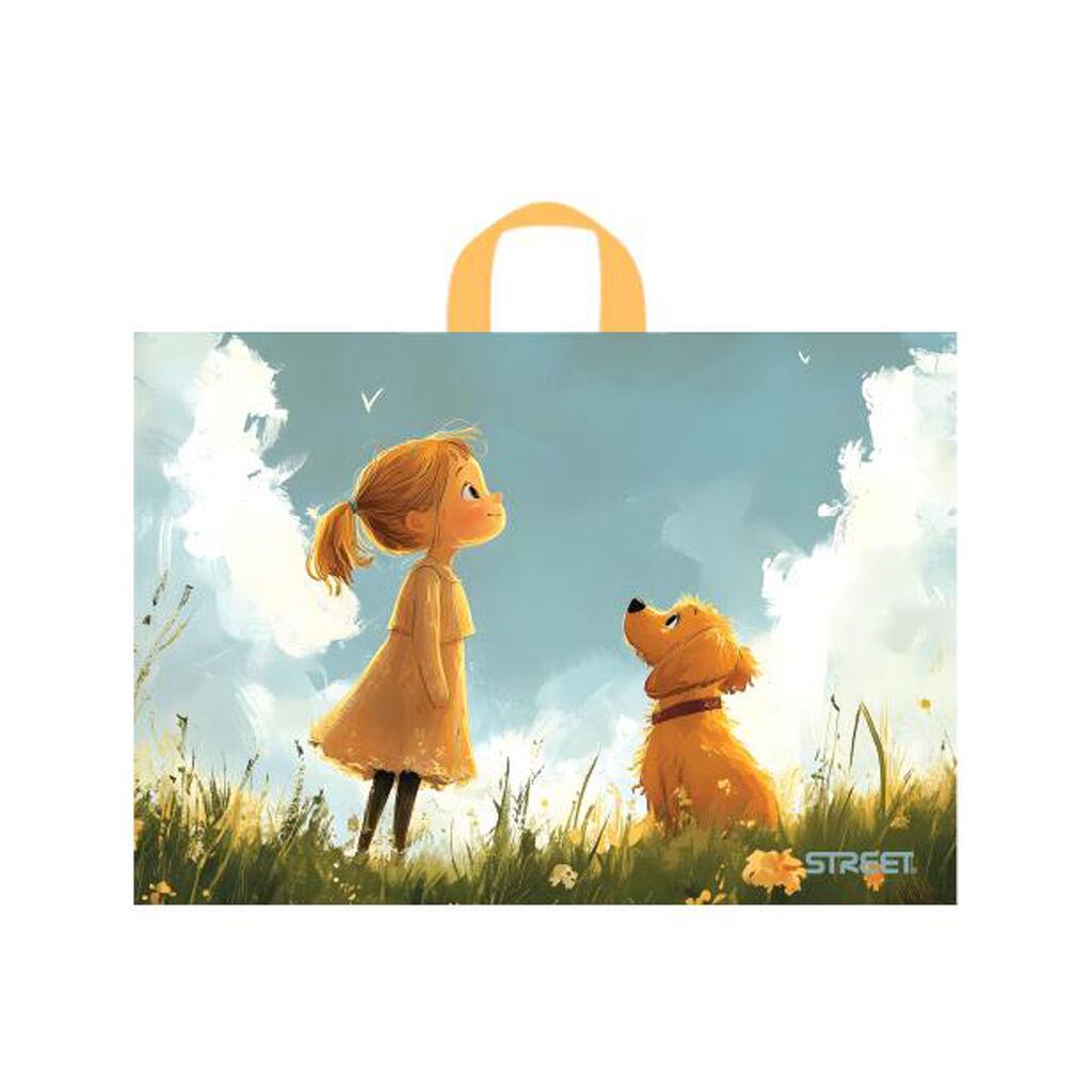 Optima Kesa za blok sa platnenim ručkama Pas 5