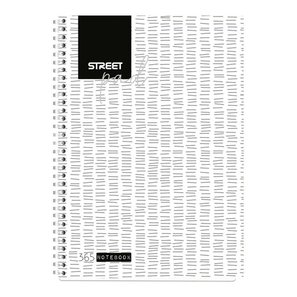Standard Papir Sveska sa spiralnim uvezom White, A4, 100 Listova