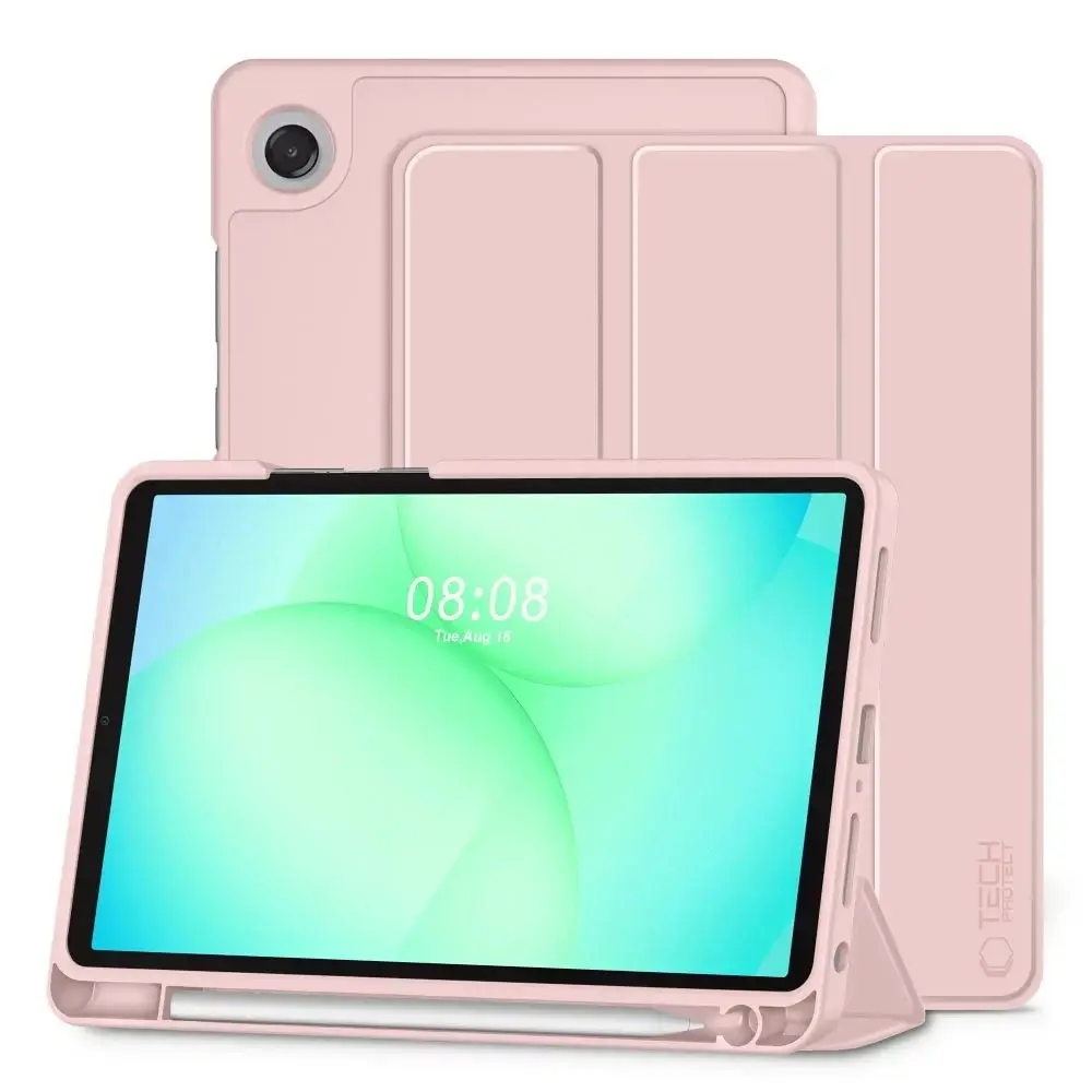 Tech Protect Futrola za tablet Galaxy Tab A9, A11, X110, X115, X133, X135, Roze