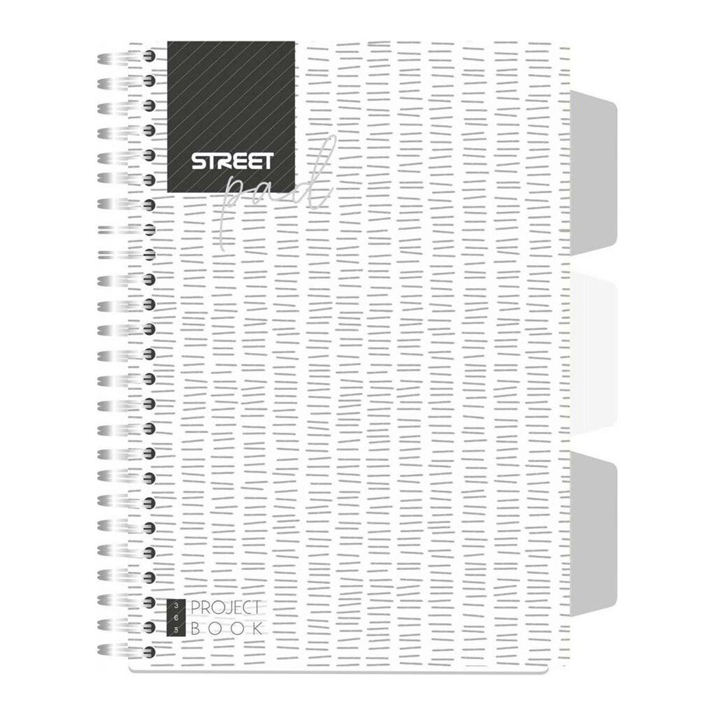 Standard Papir Project book White, A5, 100 Listova