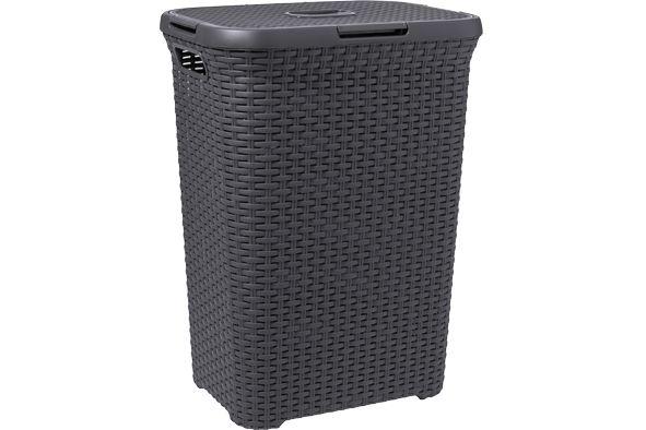 Curver Korpa za veš Style, 40 l, Siva