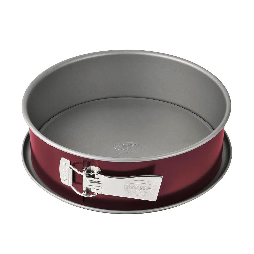 Dr. Oetker Kalup za tortu Bicolor, 28 cm, Crveni