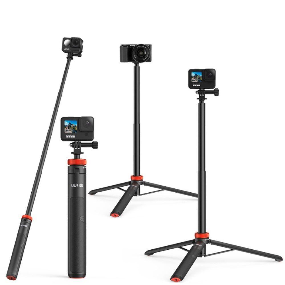 Uurig Teleskopski selfie štap i tripod za GoPro