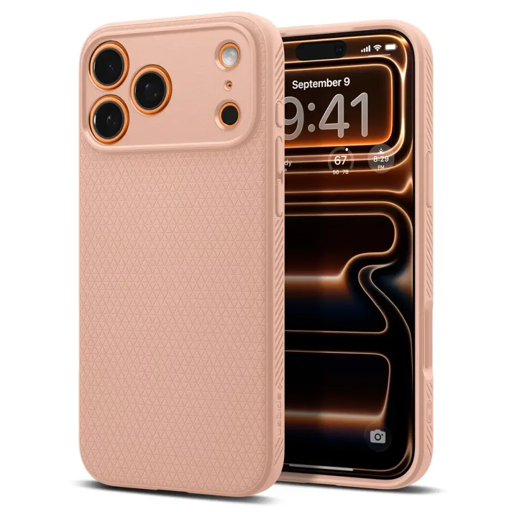 Spigen Maska za iPhone 17 Pro Max Liquid Air, Roza