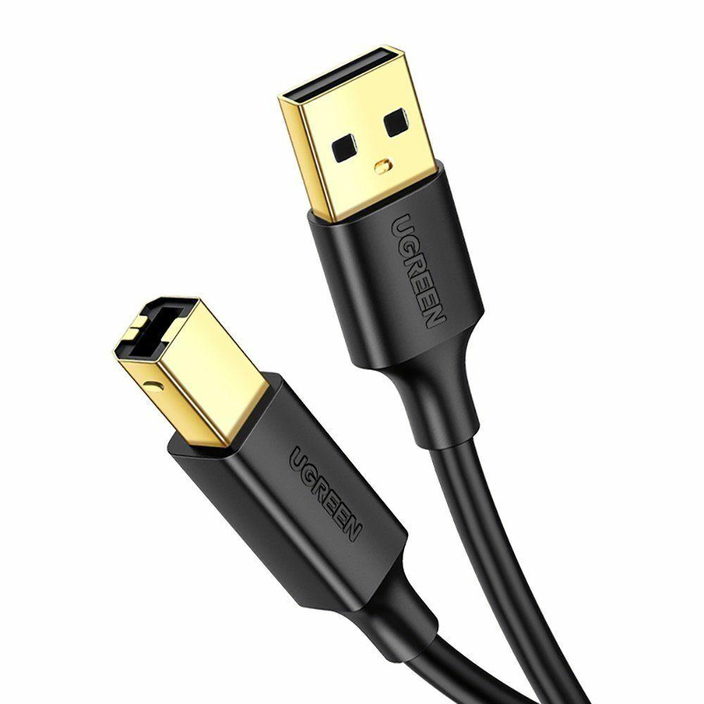 UGreen Kabl za štampač USB B na USB 2.0, 2m, Crni