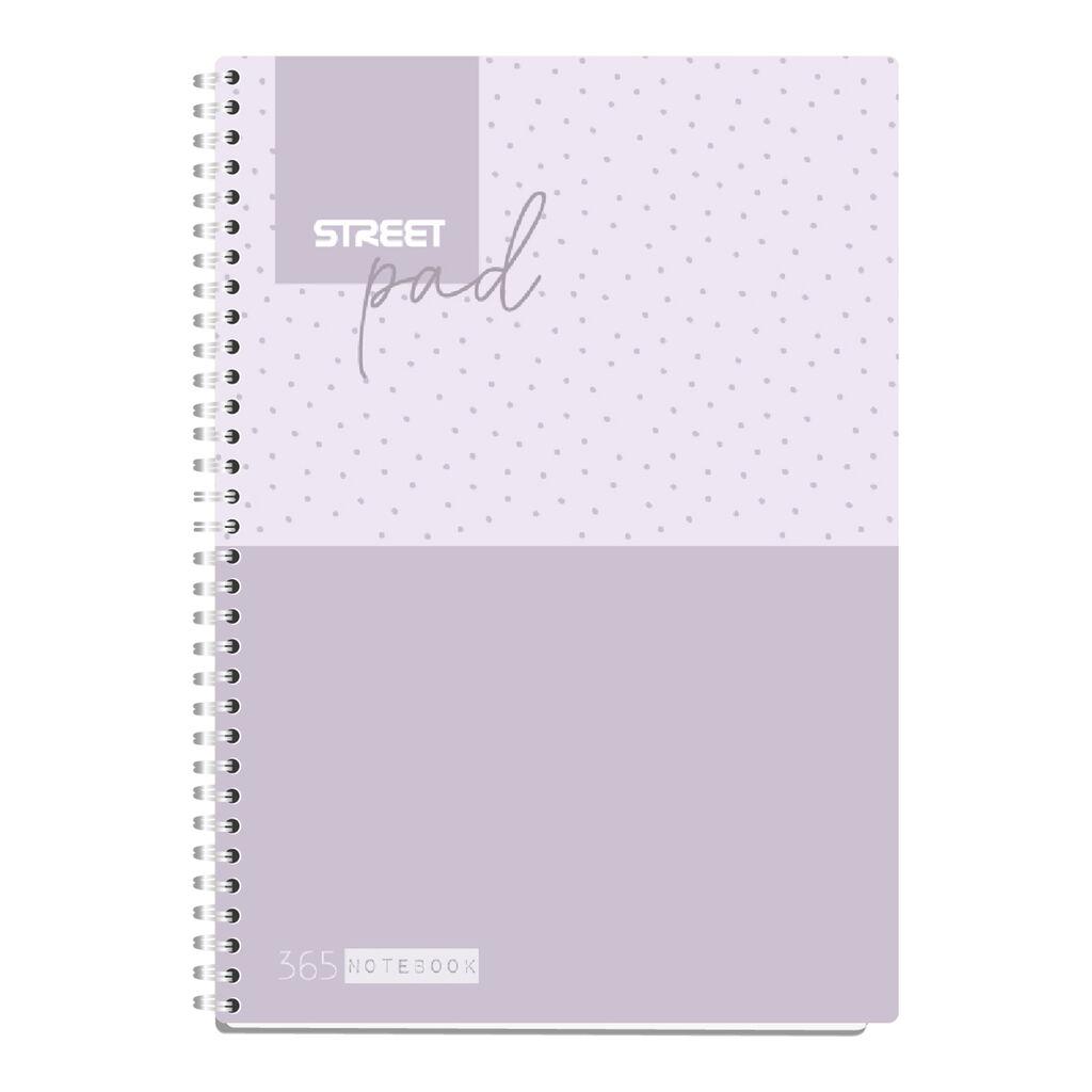 Standard Papir Sveska sa spiralnim uvezom Dikto Dots, A4, 100 Listova