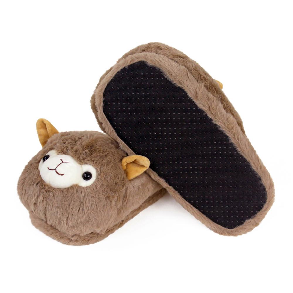 Papuče - Lama, Smeđe