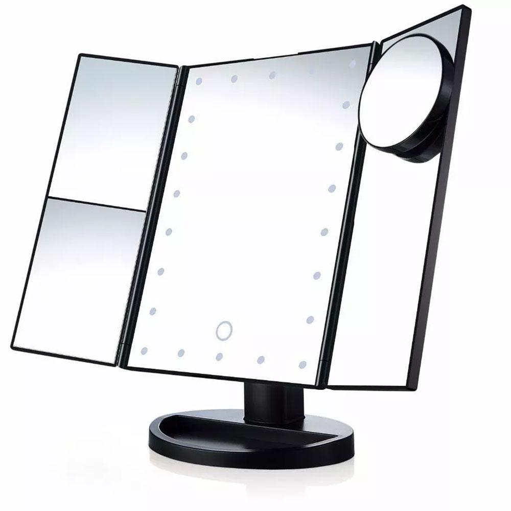 Ogledalo za šminkanje, Crno