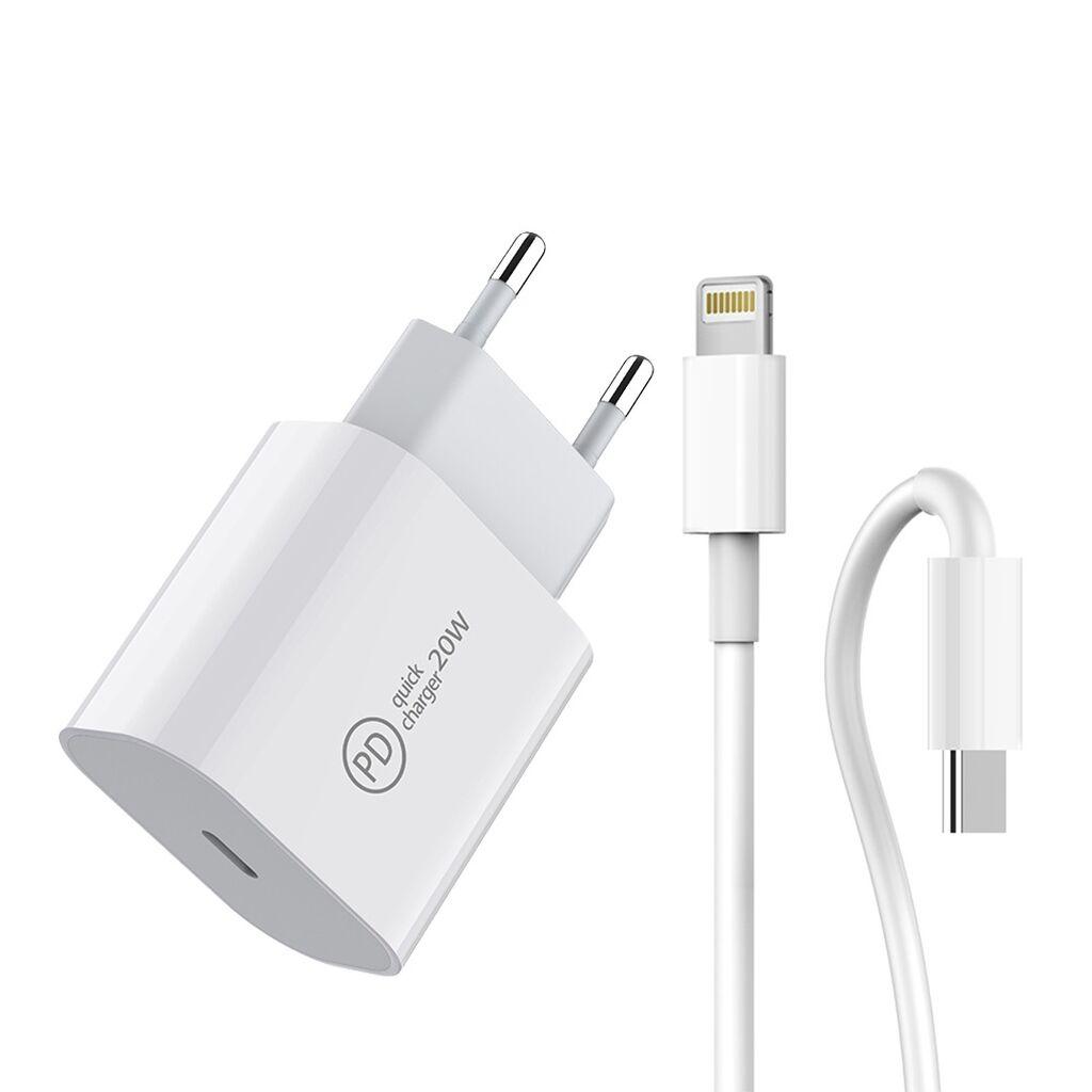 Appacs Punjač i kabl A31 PD USB-C 20w PD type c-lightning