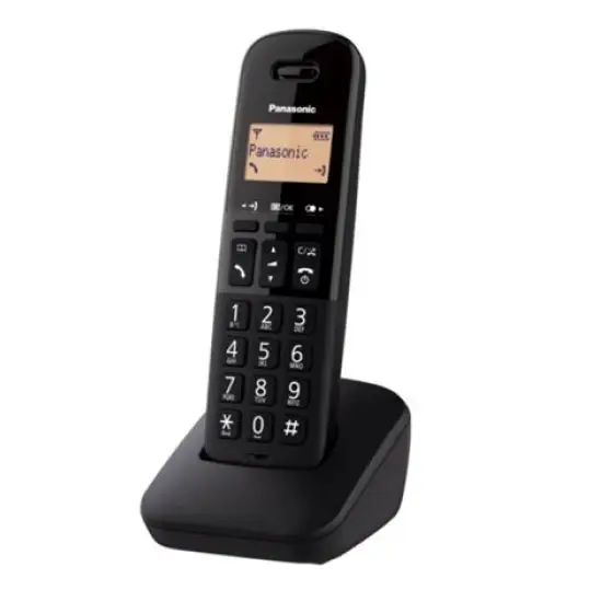 Panasonic Fiksni telefon KX-THB610FXB, Bežični, Crni