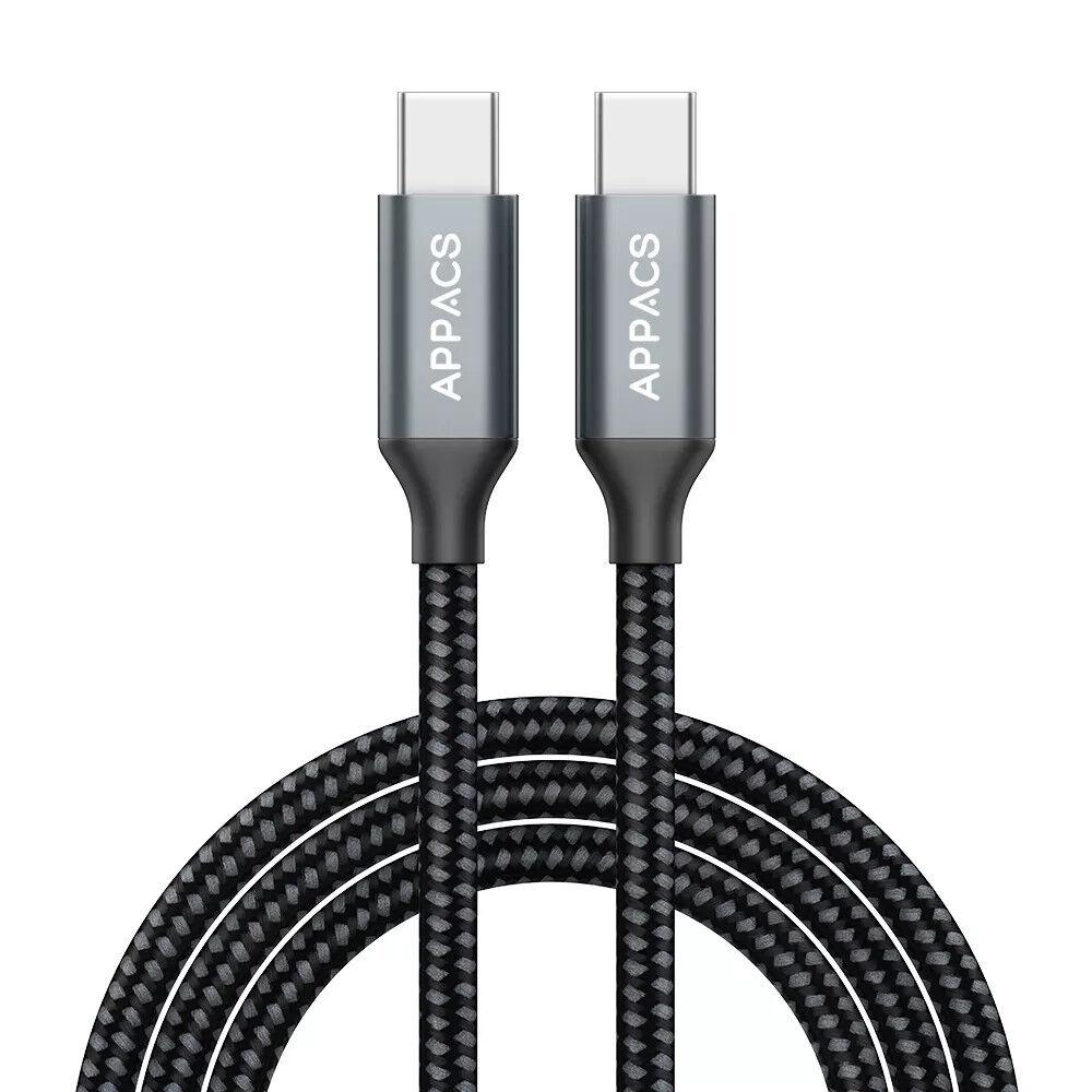 Appacs U178 Type C kabl za punjenje, 100W, 1m