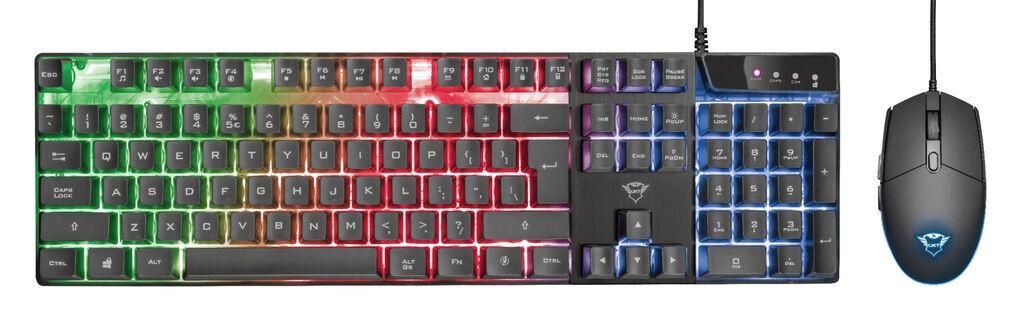 Trust Tastatura i miš GXT838 Azor Gaming Combo, RGB