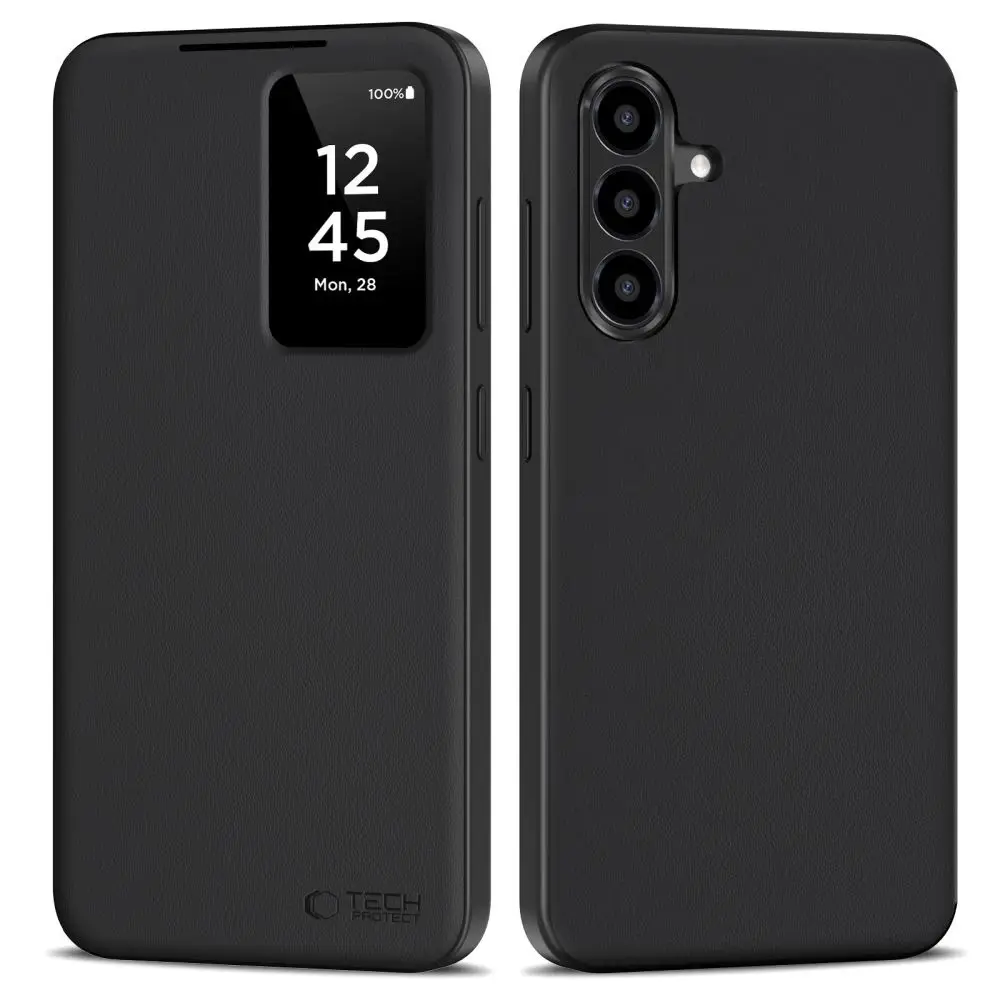 Tech-Protect Maska za telefon smart wallet Samsung Galaxy A26, A17, Crna