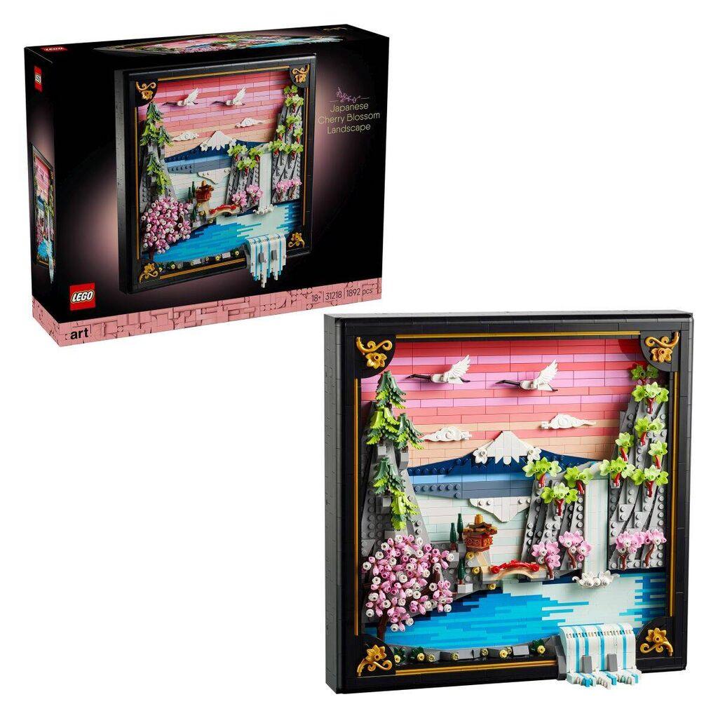 LEGO® ART 31218 Japanski pejzaž s cvjetovima trešnje
