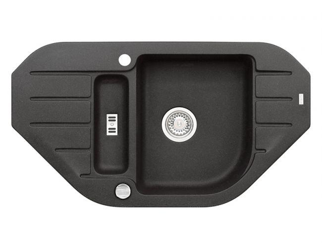 Alveus Niagara 60 Sudopera sa sifonom, Crna