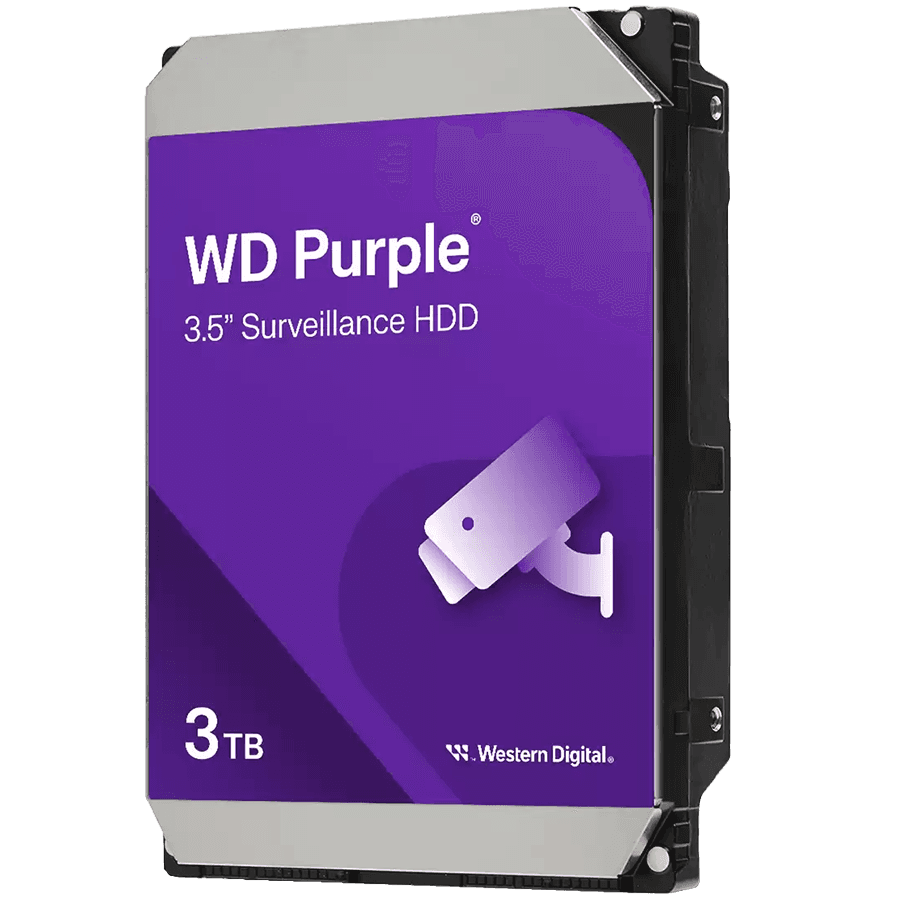 Western Digital Hard disk, 3 TB, Ljubičasti