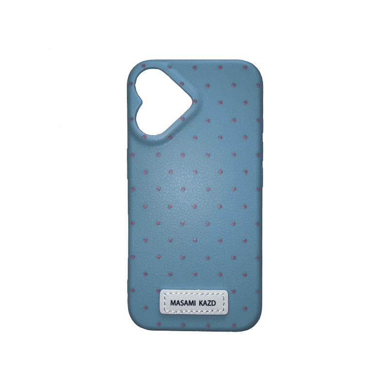 Maska Hearts za iPhone 16 Pro, Plava