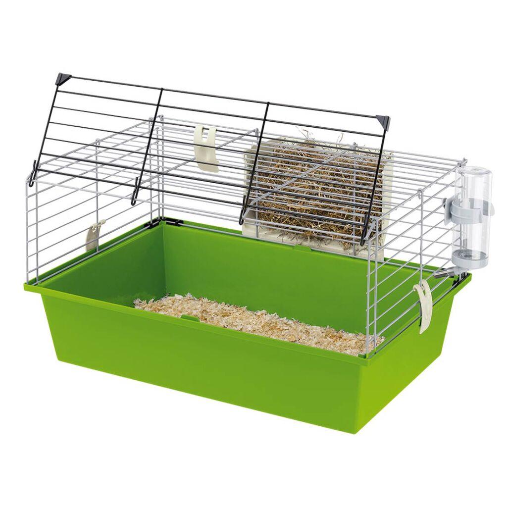 Ferplast Kavez za glodare Guinea 60, 58x38x32.5 cm, Zeleni