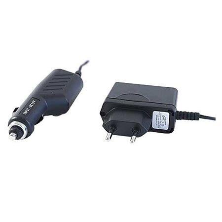 Gembird USB strujni punjač + USB punjač za auto MP3A-CAR-KIT1, Crni