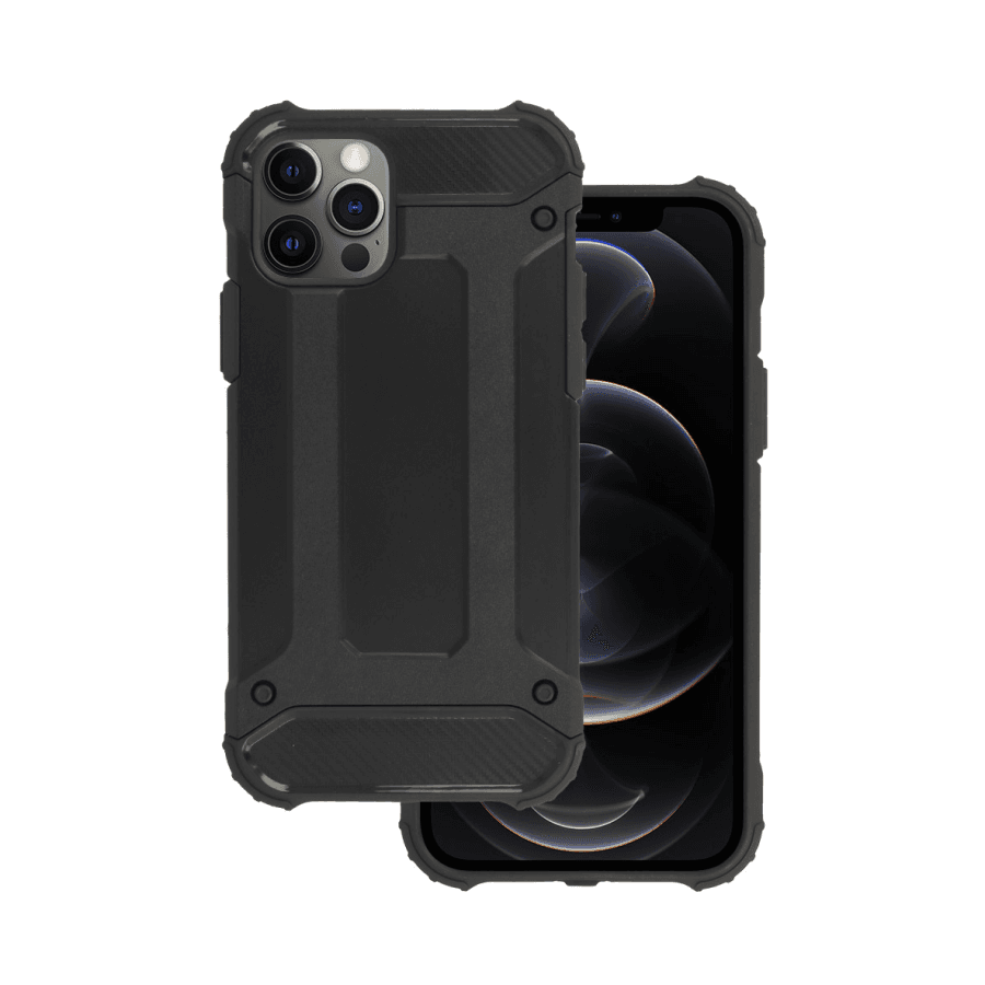 Armor Carbon Maska za mobilni telefon Iphone 12 Pro Max, Crna