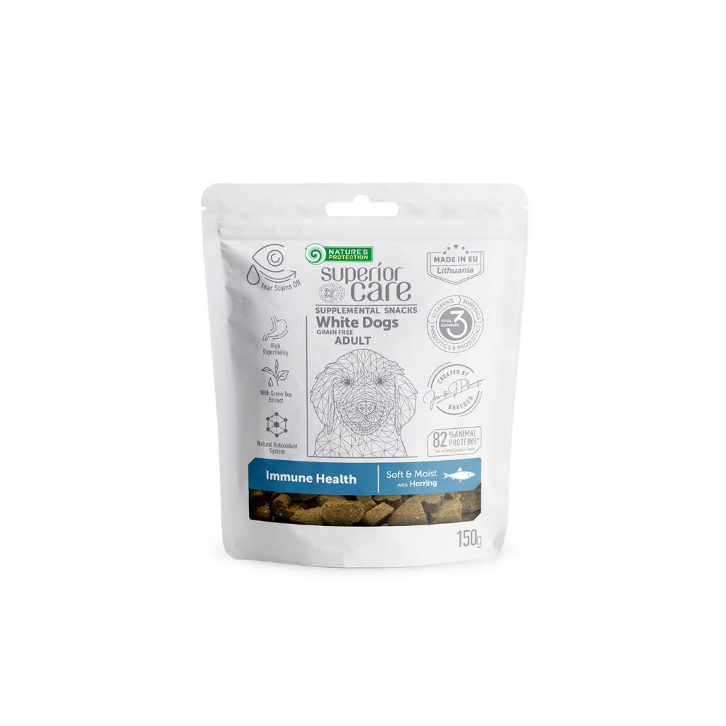 Nature's Protection Poslastice za pse Superior Care Support Immune Health, Haringa, 150 g