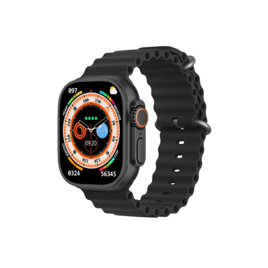 Modio Pametni sat MC92 Ultra 2, 2.2", 2 Narukvice, Crni