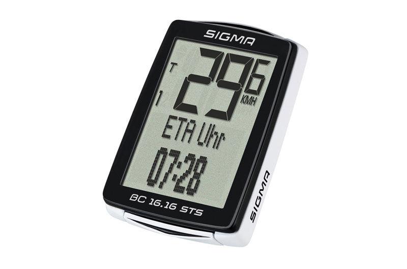 Sigma Bežični kompjuter za bicikl BC 16.16 STS CAD, Bijeli