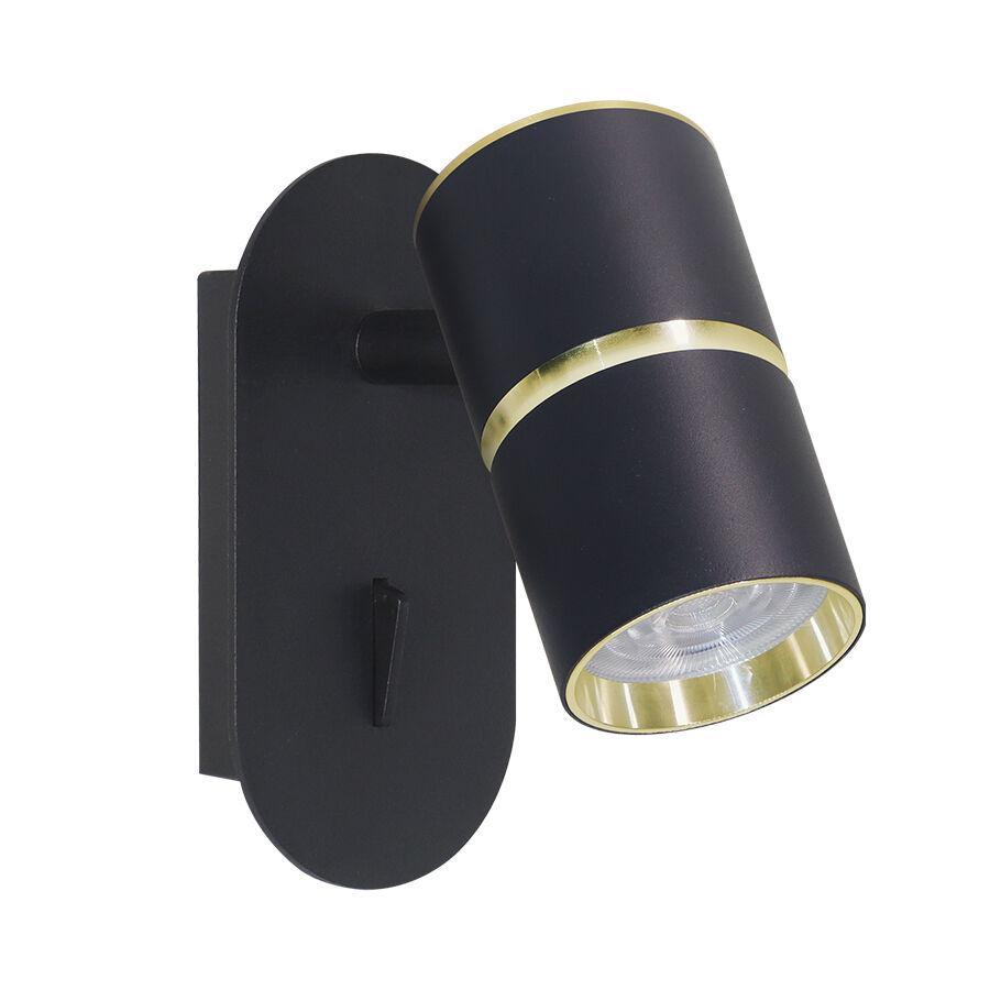 Mass-light Zidna lampa Genesis ML-2170-01W, Crna