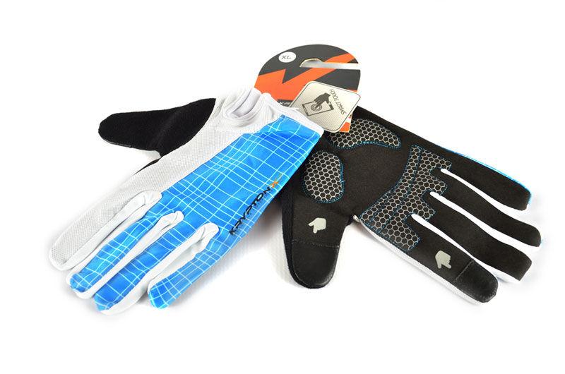 Krypton Biciklističke rukavice Gripper-Smart Touch, Plavo-bijele