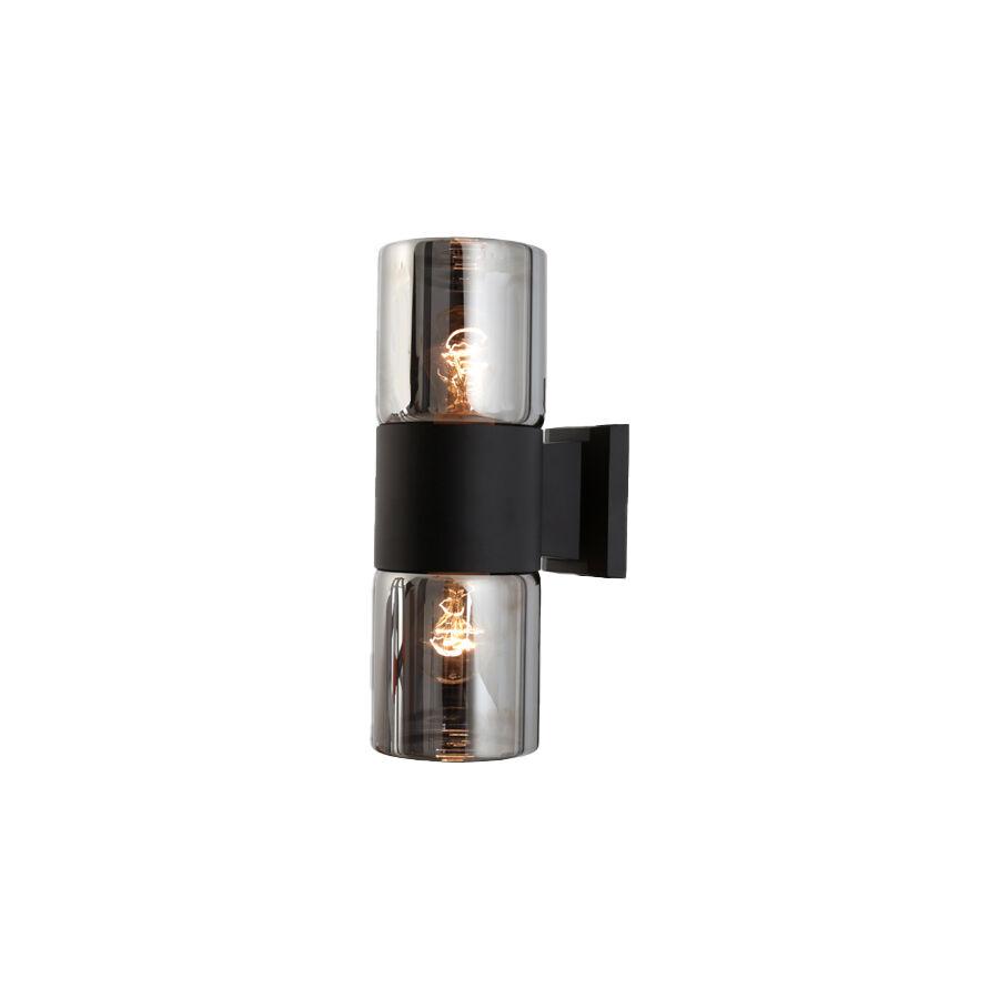 Mass-light Vrtna lampa zidna Griffin ML-996-2W, Crno-siva