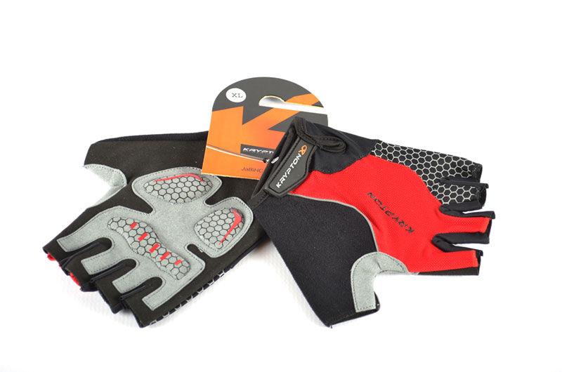 Krypton Biciklističke rukavice Cobra, Crveno-crne