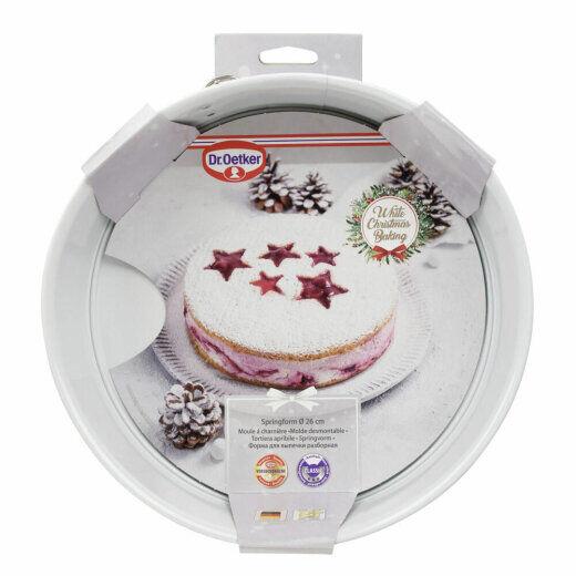 Kalup za kolače Dr.Oetker, 26x6.5, Bijeli