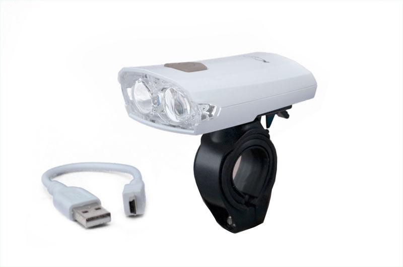KryptonX Svjetlo za bicikl 2xLED, Punjivo-USB 2.0