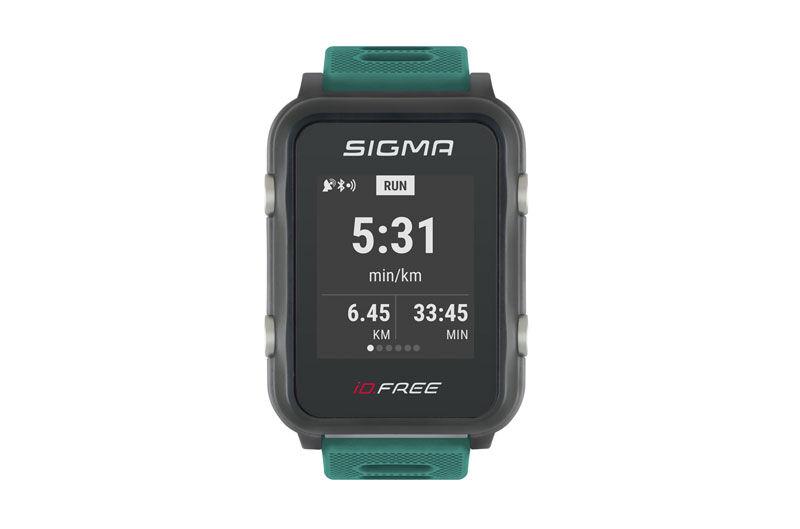 Sigma Sportski sat iD. Free, Zeleni