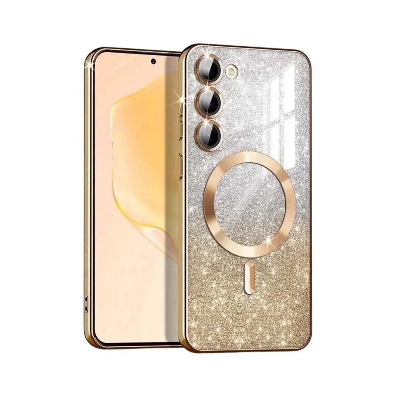 MagSafe maska za mobilni telefon Samsung A15 Glitter, Zlatna boja